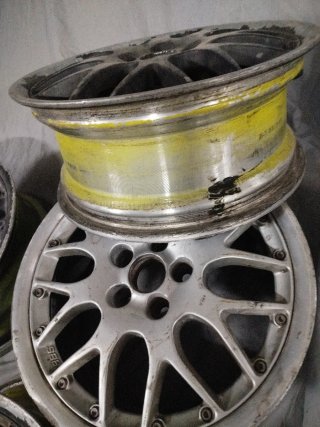 Golf IV GTI llantas origen bbs