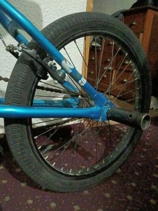 Bicicleta BMX Azul 20 pulgadas
