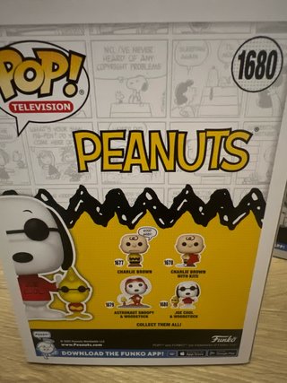 Funko Pop! Joe Cool & Woodstock Peanuts 1680