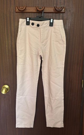 Pantalón Mango rosa claro