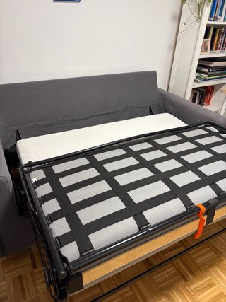Divano letto HYLTARP 2 posti grigio IKEA