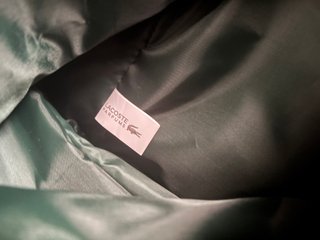 Mochila Lacoste Parfums Verde / Edición Especial.