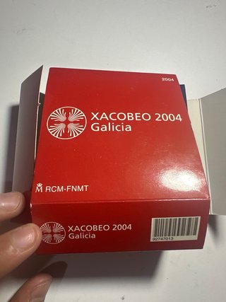 Moneda de Plata 10€ Xacobeo 2004