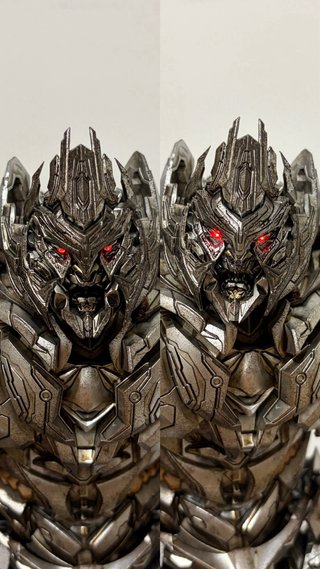 Megatron ME005 DLX KO Transformers ROTF + upgrade
