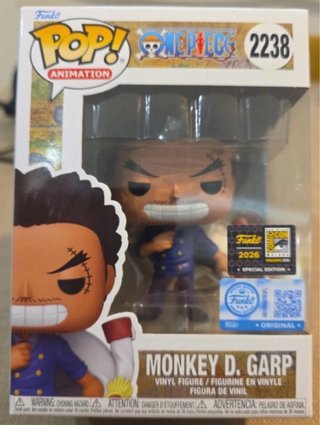 Funko Pop! Monkey D. Garp 2238 One Piece SDCC 2026