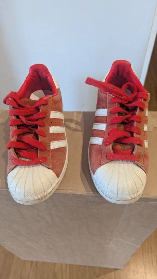 Zapatillas Adidas Superstar Rojas