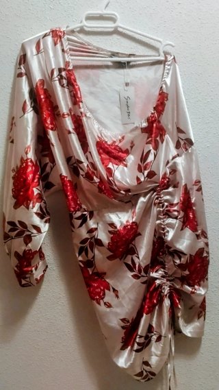 Vestido de fiesta Simplee Plus talla XL