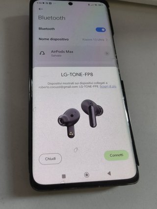 Cuffie LG Tone FP8W True Wireless Auricolari