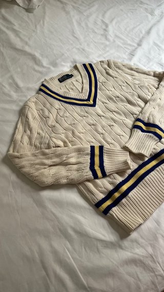 Jersey Polo Ralph Lauren Cable Knit