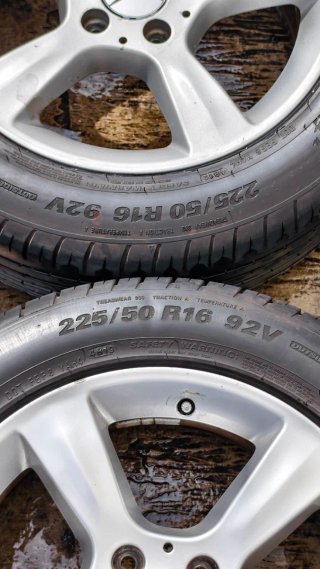 4 Llantas Mercedes de 16 pulgadas