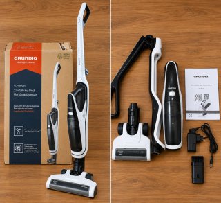 Aspirador Escoba Grundig VCH 9929 L 2 en 1