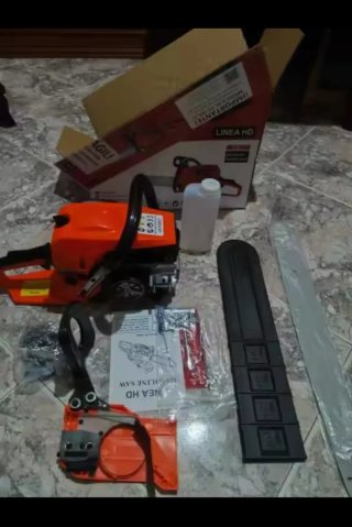 NUEVA!motosierra gasolina 52cc-2,5Cv 50cm espadín