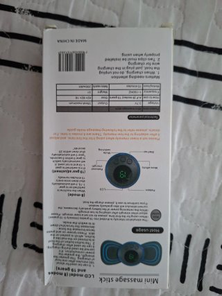 Mini masajeador TENS/EMS