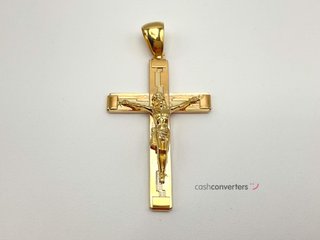 crucifijo oro 18k