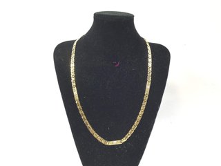 cadena oro 18k 29cm