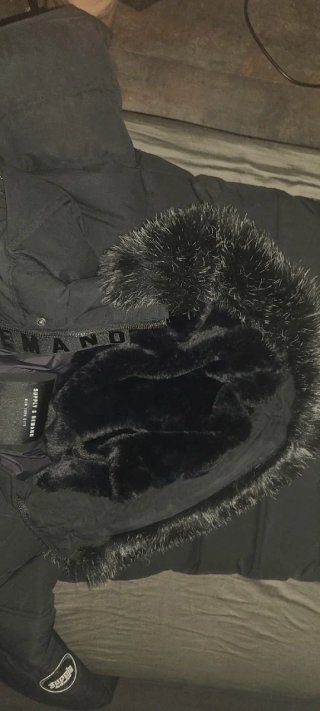 Chaquetón Supply & Demand Negro Talla S