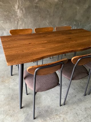 Conjunto de Mesa y 6 Sillas