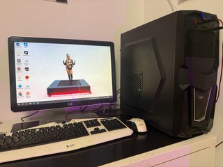 Torre pc gaming (NVIDIA GeForce) + monitor hp