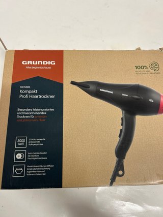 «Secador de pelo Grundig HD 5585