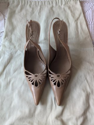Loewe Zapatos Tacón Nude Talla 39