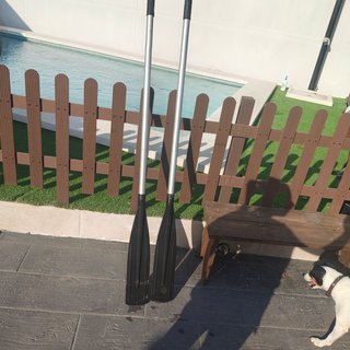 2 Remos de aluminio