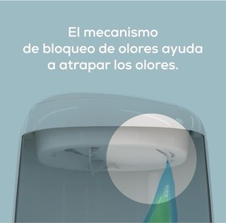 Contentor de fraldas Angelcare XL branco