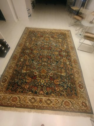 Auténtica alfombra persa de lana