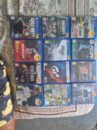 Lote de 10 Videojuegos PS4 y PS5