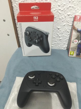 Mando Pro Switch + 2 Juegos Nintendo