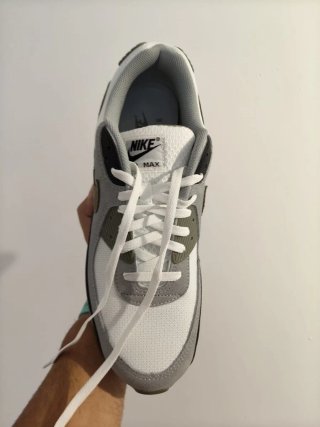 T47,5 Nike Air Max 90 verdes/ blancas