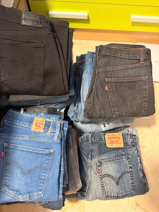 Lote de Vaqueros Levi's Ajustados de mujer