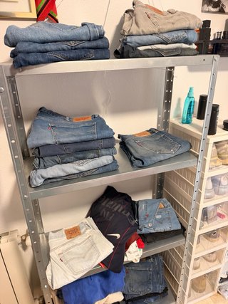 Lote de Vaqueros Levi's Ajustados de mujer