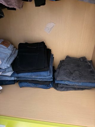 Lote de Vaqueros Levi's Ajustados de mujer