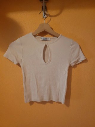 Camiseta Beige Inside Talla XS