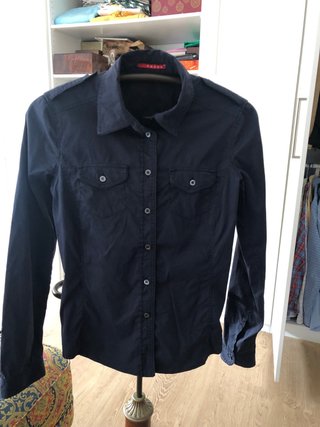 Camisa Prada Azul mujer