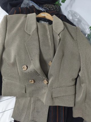 Traje chaqueta Vision marrón