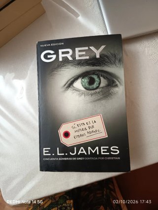 Libro Grey (50 sombras de Grey por Christian)