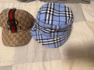 Gorra Gucci y Gorro Burberry