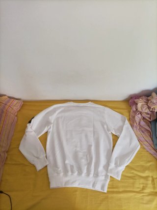 Sudadera Stone Island Blanca