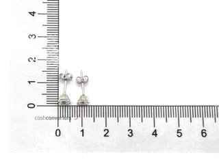 pendientes oro 18k con piedra con circonita