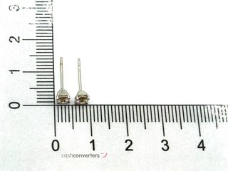pendientes oro 18k con piedra con circonita