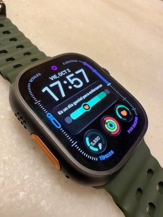 Apple Watch Ultra 2 Negro 96%salud de la batería.