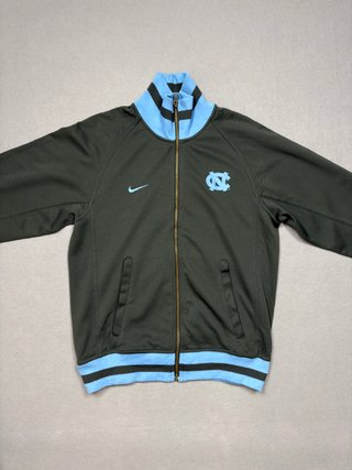 Nike chaqueta deportiva UNC gris azul M