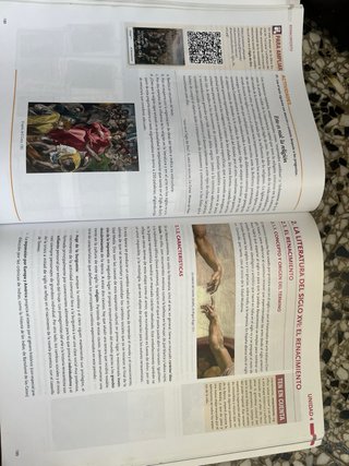 Lengua castellana y literatura, 1 BACH