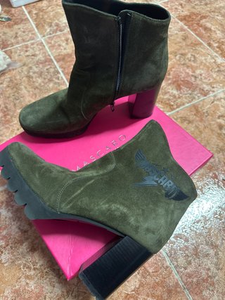 Botas Mascaró Verde Botella