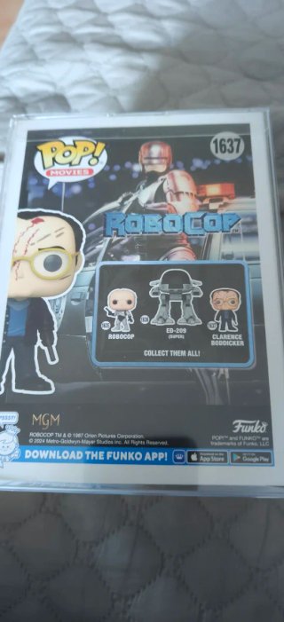 Funko Pop Robocop Clarence Boddicker 1637