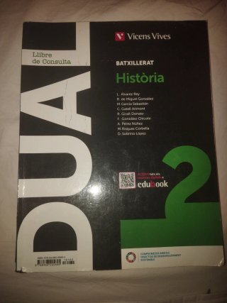 Història, 2 Batxillerat, Dual. Quadern d'activi...