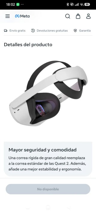 Correa Oculus Quest 2 Elite Strap
