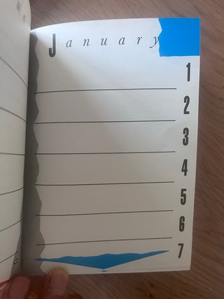 Agenda Marilyn Monroe Personal Diary Vintage 1987