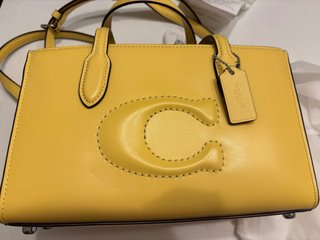 Bolso Nina Small Coach Amarillo